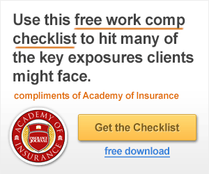 Free Work Comp Checklist from Academy of Insurance