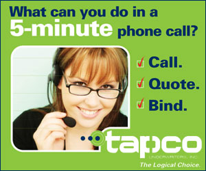 Sponsored by Tapco Underwriters Inc. Sponsored by Tapco Underwriters Inc.